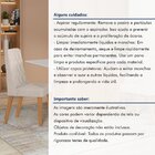 Kit Com 6 Cadeiras Para Sala De Jantar Estofadas Luar Amendoa