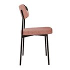 Kit Com 6 Cadeiras Para Sala De Jantar Mona Yescasa Rosa/preto