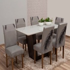 Kit Com 6 Capa Para Cadeiras Jantar Paris Est. 7