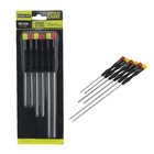 Kit Com 6 Chaves Fenda E Fenda Cruzada Longa P/ Eletrônica