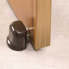 Kit Com 6 Fixadores Trava Porta Magnético Fp 600 Marrom Vonder