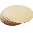 Kit Com 6 Mdf Cru Base Sousplat 35x35