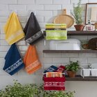 Kit Com 6 Panos De Prato Jacquard Colorido -  Santista