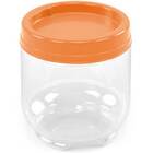 Kit Com 6 Potes Organizadores 380ml Gire E Trave Colors