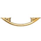 Kit com 6 Puxadores de Plástico 131 Dourado 131 mm Zamar