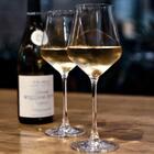 Kit Com 6 Taças Para Vinho De Cristal Bohemia Sandra 570ml