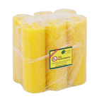 Kit com 6 Velas Citronela Amarela 5x15