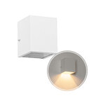 kit com 6x arandelas 1 facho para parede muro externa e inter