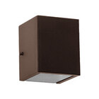 kit com 6x arandelas 1 facho para parede muro externa e inter