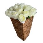 Kit Com 7 Hastes De Rosa Artificial Premium (58cm) Flor Perfe