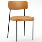 Kit Com 8 Cadeira Mila Laminado Wisky - Fdecor