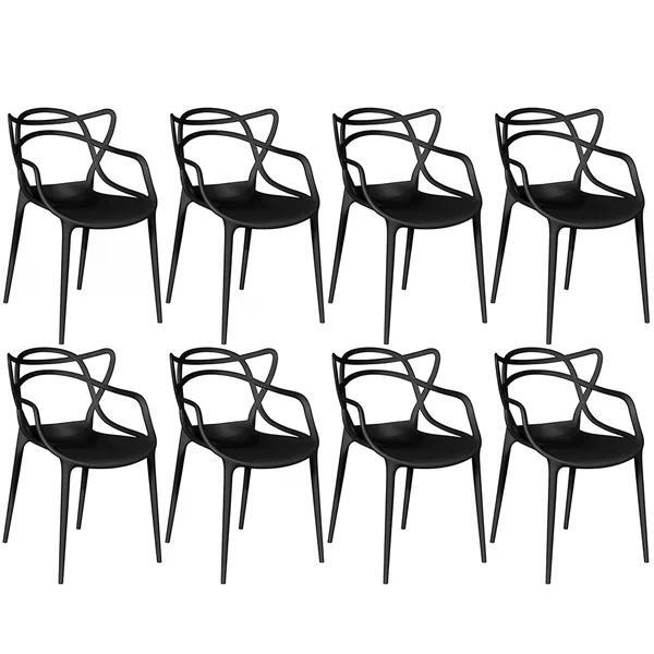 Kit Com 8 Cadeiras Allegra Ana Maria Masters Jantar Cozinha J