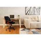 Kit Com 8 Cadeiras De Escritório Diretor Giratória Saragoça P