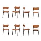 Kit Com 8 Cadeiras Para Sala De Jantar Mona Yescasa Caramelo