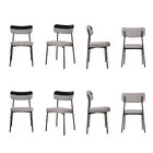 Kit Com 8 Cadeiras Para Sala De Jantar Mona Yescasa Cinza Cla