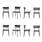 Kit Com 8 Cadeiras Para Sala De Jantar Mona Yescasa Cinza Cor