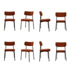 Kit Com 8 Cadeiras Para Sala De Jantar Mona Yescasa Terracota