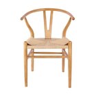 Kit Com 8 Cadeiras Para Sala De Jantar Wishbone Madeira Maciç