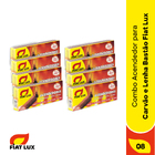 Kit com 8 caixas de Acendedor para Carvão e Lenha bastão Fiat