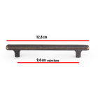 Kit Com 8 Puxadores Colonial Puxadores Para Móveis Antigos -