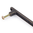 Kit Com 8 Puxadores Colonial Puxadores Para Móveis Antigos -