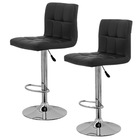 Kit Com  2 Banquetas Gomos Confort , Giratoria, Com Regulagem