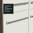 Kit Com Armário Aéreo E Balcão 64cm Rustic/branco Emilly Made