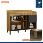 Kit Com Balcão Para Cozinha 120cm E Balcão Para Cozinha 80cm