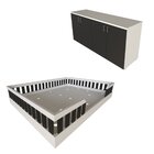 Kit Com Cama Casal Infantil E Armário Baixo Montessoriano Bra