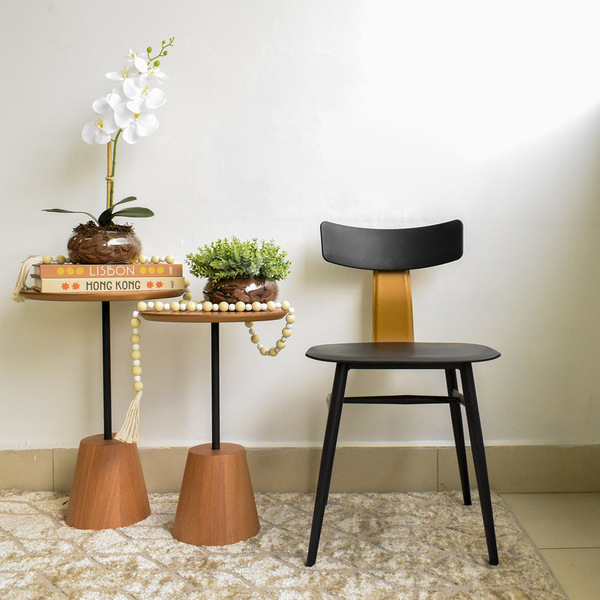 Kit Com Dois Arranjos De Eucalipto E Orquídea Artificial No V