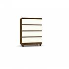 Kit Com Guarda Roupa E Cômoda Rio Imbuia Champanhe