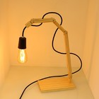 Kit com Luminária de Mesa em Madeira Articulada Move Hunter T