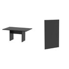 Kit Com Mesa Para Reunião 4 Lugares E Painel Para Tv Até 32 P