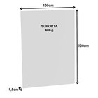 Kit Com Mesa Para Reunião 6 Lugares E Painel Para Tv Até 37 P