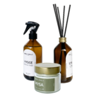 Kit Combo Aromatizador, Vela Aromática E Difusor De Ambiente