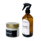 Kit Combo Vela Aromática De Amêndoas E Flor De Laranjeira E A