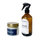 Kit Combo Vela Aromática De Jasmim E Aromatizador De Ambiente