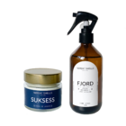 Kit Combo Vela Aromática De Jasmim E Aromatizador De Ambiente