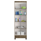 Kit Cômoda 5 Gavetas Porto Belo Com Multiuso Cairo 2 Portas M