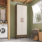 Kit Cômoda Sapateira 1 Porta 4 Gavetas Porto Belo Com Multius