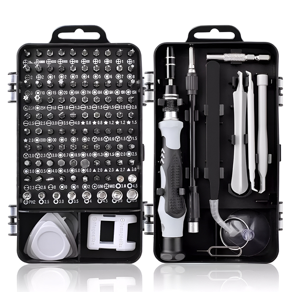 Kit Completo 115 Peças Para Reparo De Notebook Pc Celular