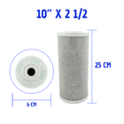 Kit Completo 2 Big Blue 10 + Carbon Block + Pp Liso 5005 Azul