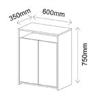 Kit Completo 4 Itens Com Escrivaninha Em L, Gaveteiro 4 Gavet