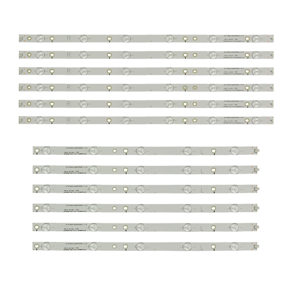 Kit Completo C/12 Barras De Led Tv Le50d1452 Novo C/garantia