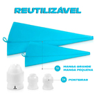 Kit Completo Confeiteiro Decoração Bolos 106 Peças Lorben