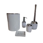 Kit Completo Para Banheiro - China Shopping - Branco