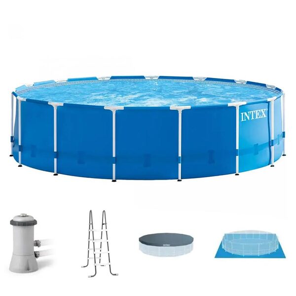 Kit Completo Piscina 16.805 Litros Estrutural Armação 220v In
