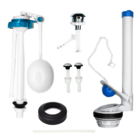 Kit Completo Reparo Simples Entrada E Saída Caixa Acoplada Pa