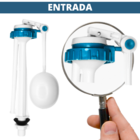 Kit Completo Reparo Simples Entrada E Saída Caixa Acoplada Pa