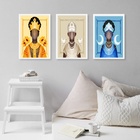 Kit Composição 3 Quadros Orixás- Iemanjá Iansã oxalá 24x18cm